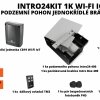 Intro24Kit 1K Wi-Fi IoT - podzemní pohon jednokřídlé brány do 4 m